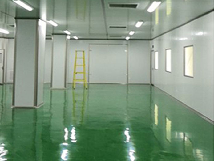 上海金山十萬級化妝品無塵車間裝修工程