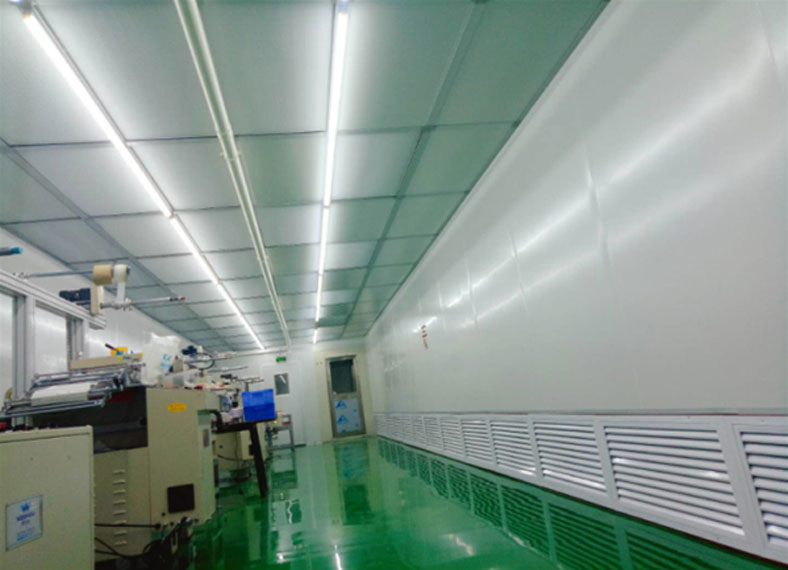 嘉興千級電子凈化車間裝修工程