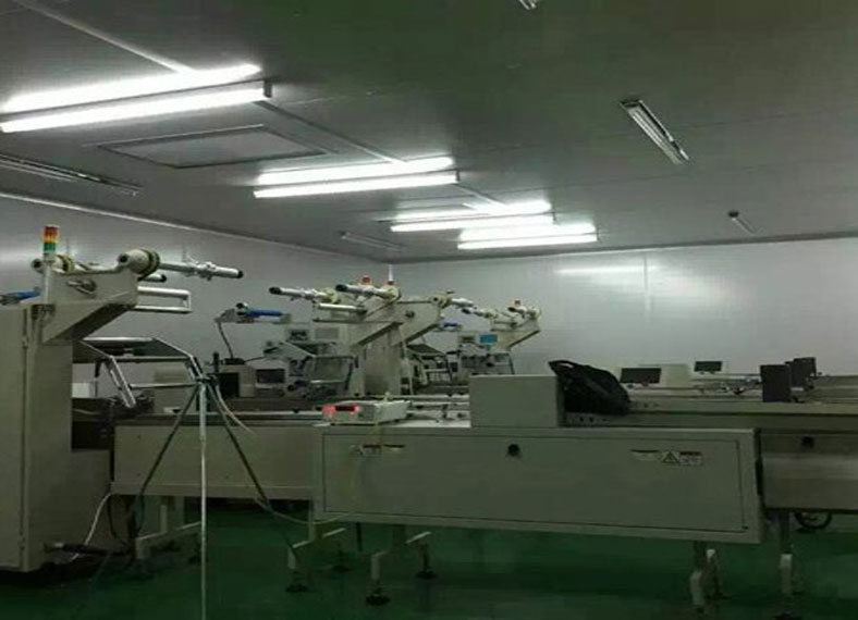 常州十萬(wàn)級(jí)烘焙食品凈化車間裝修工程