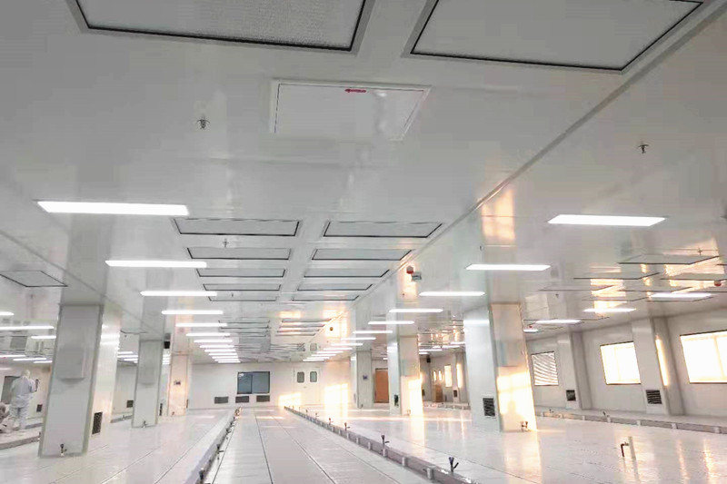 上海潔凈車(chē)間裝修工程-臨港高新產(chǎn)業(yè)區(qū)千級(jí)精密電子廠房裝修案例