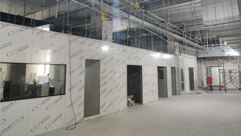 蘇州某醫(yī)療器械潔凈廠房裝修工程案例