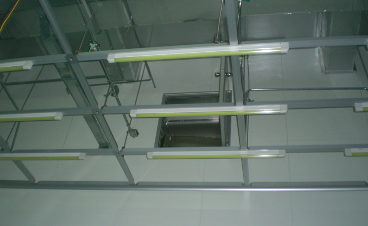凈化車間吊頂龍骨安裝圖片