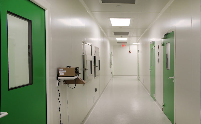 醫(yī)藥廠潔凈車間圖片