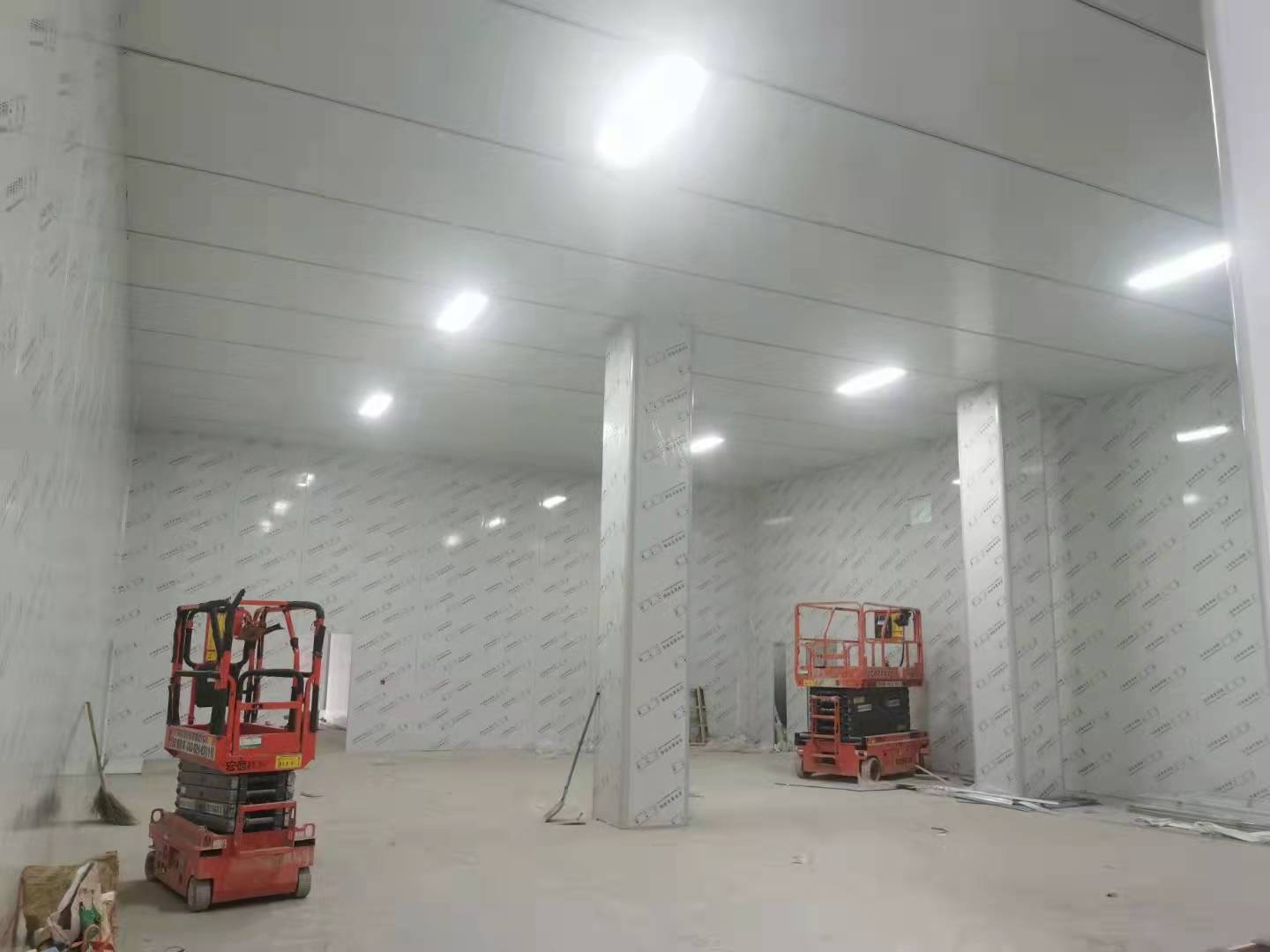 凈化車(chē)間裝修施工圖片