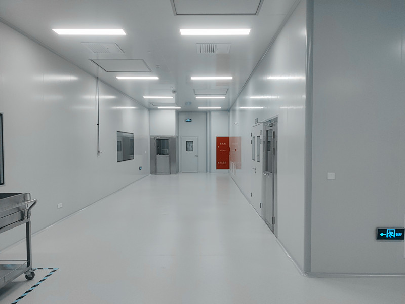 手工凈化板施工的潔凈車間圖片