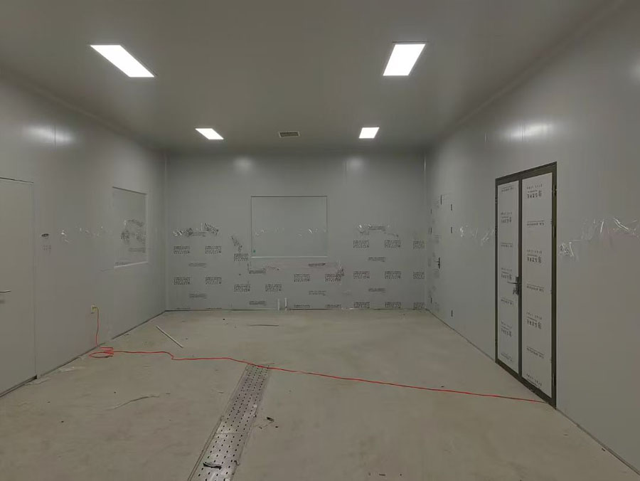 上海松江潔凈車間裝修圖片