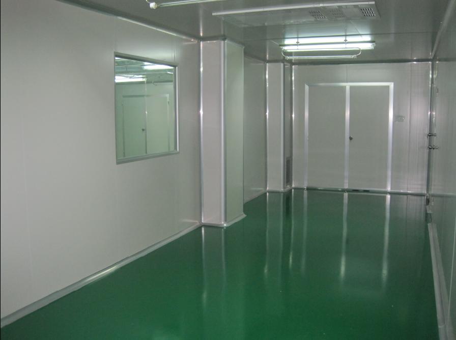 上海松江新橋食品廠潔凈車間裝修圖片