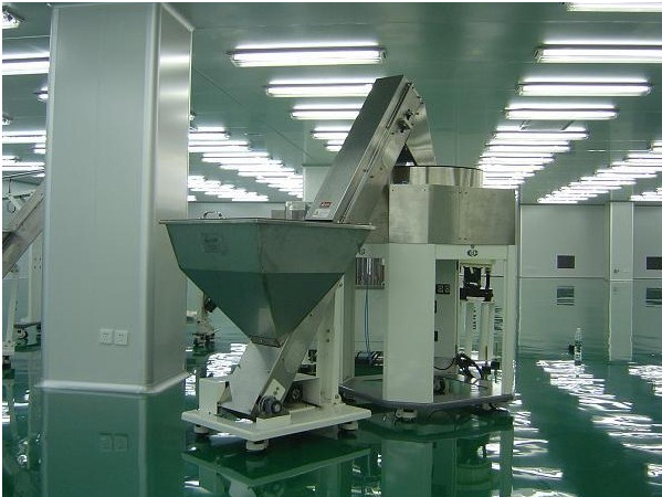 上海松江新橋食品廠潔凈車間裝修圖片