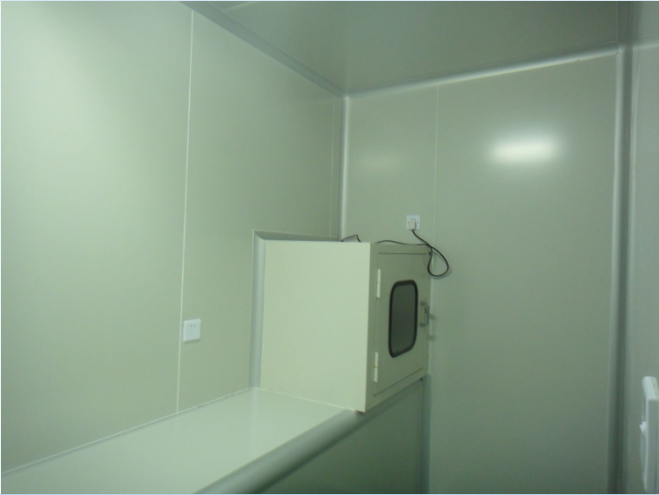 上海浦東化妝品廠凈化車間裝修圖片